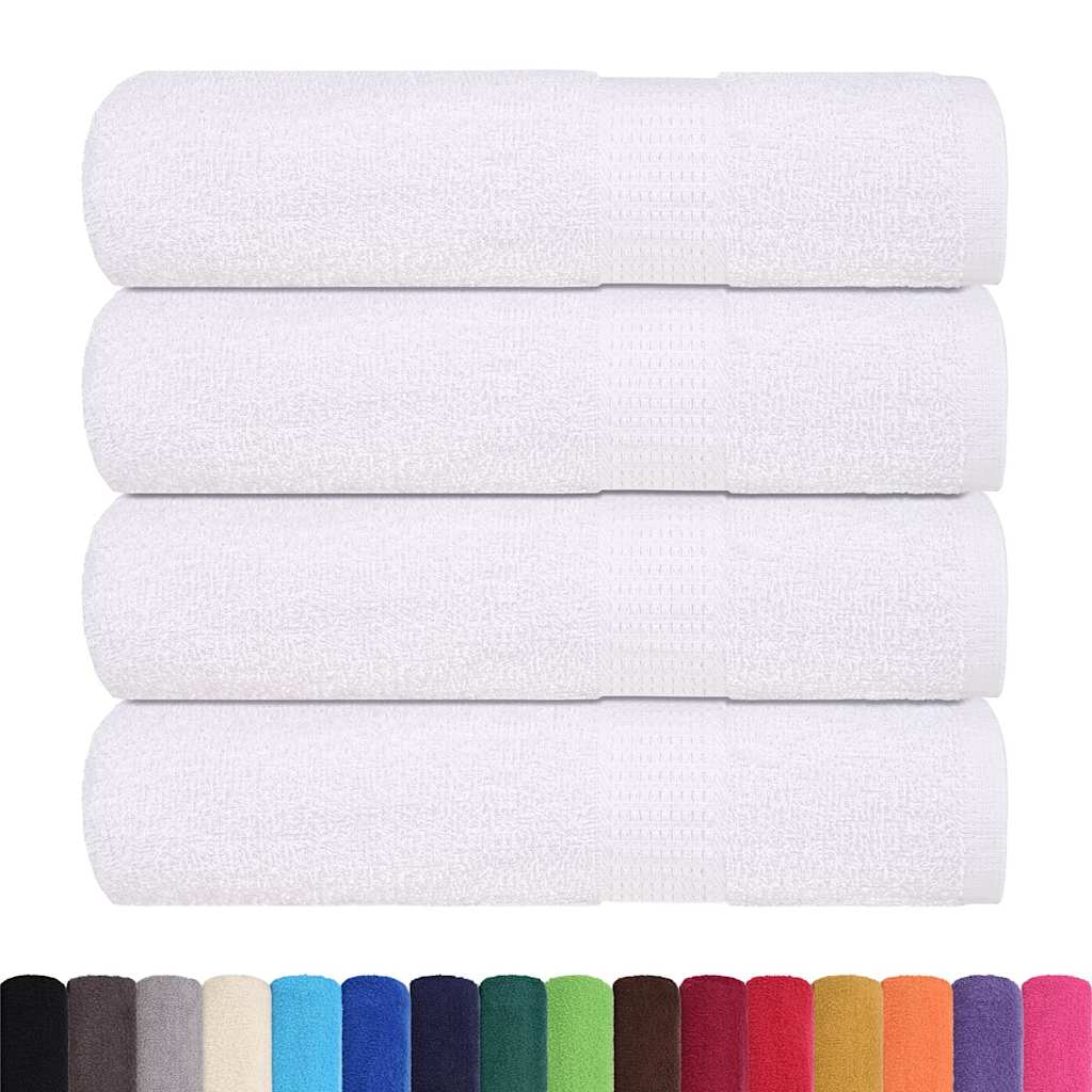 Ručnici za ruke FROGN 4 kom Bijeli 50x100 cm 360 g/m²
