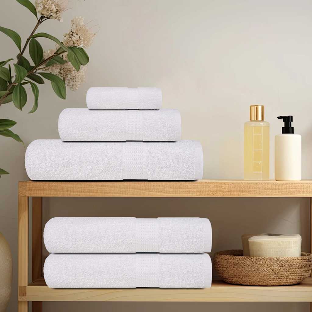 Ručnici za ruke FROGN 4 kom Bijeli 50x100 cm 360 g/m²