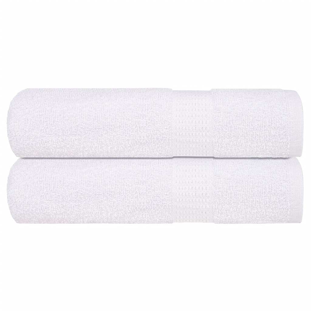 Ručnici za kupanje FROGN 2 kom Bijeli 100x150 cm 360 g/m²