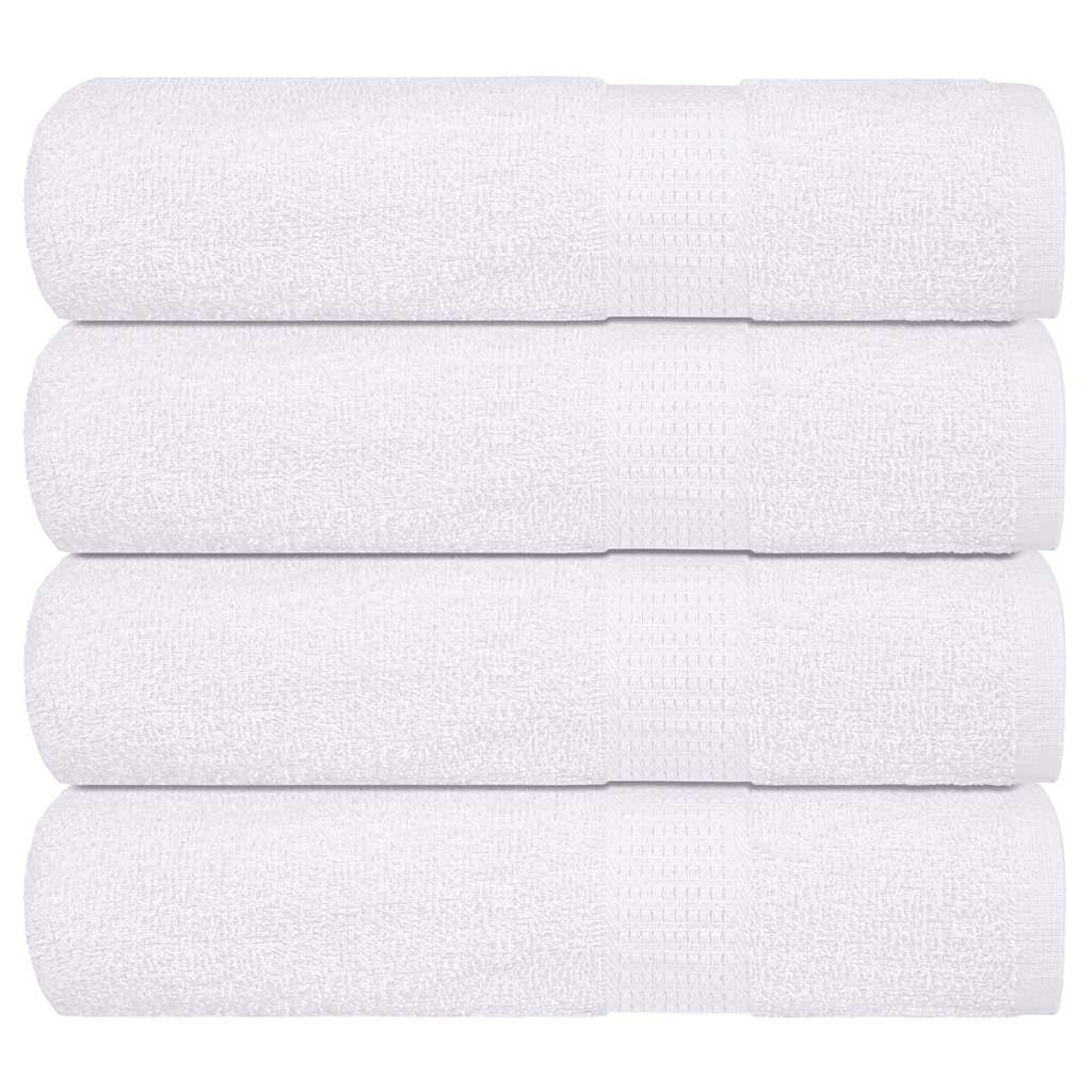 Ručnici za kupanje FROGN 4 kom bijeli 100x150 cm 360 g/m²