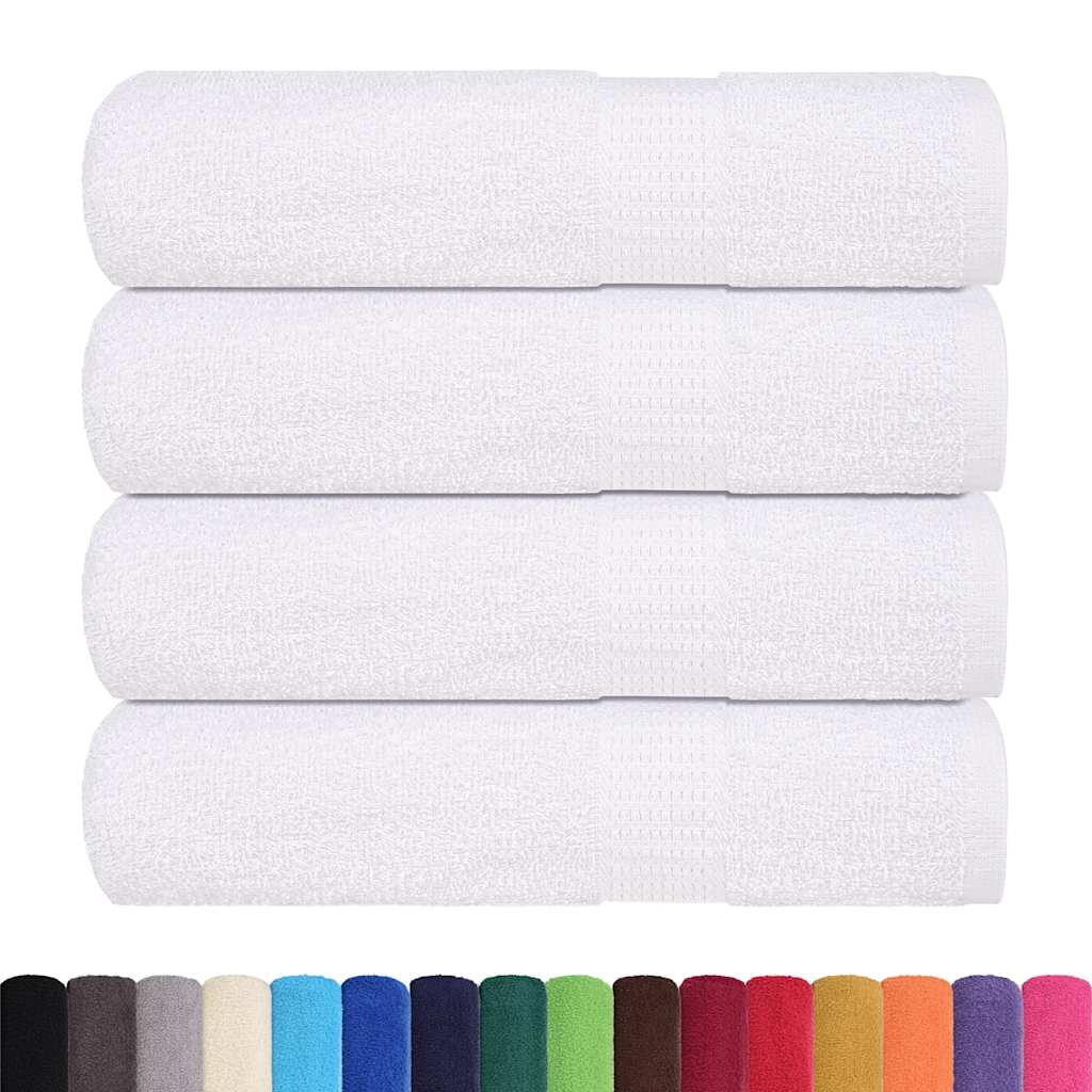 Ručnici za kupanje FROGN 4 kom bijeli 100x150 cm 360 g/m²