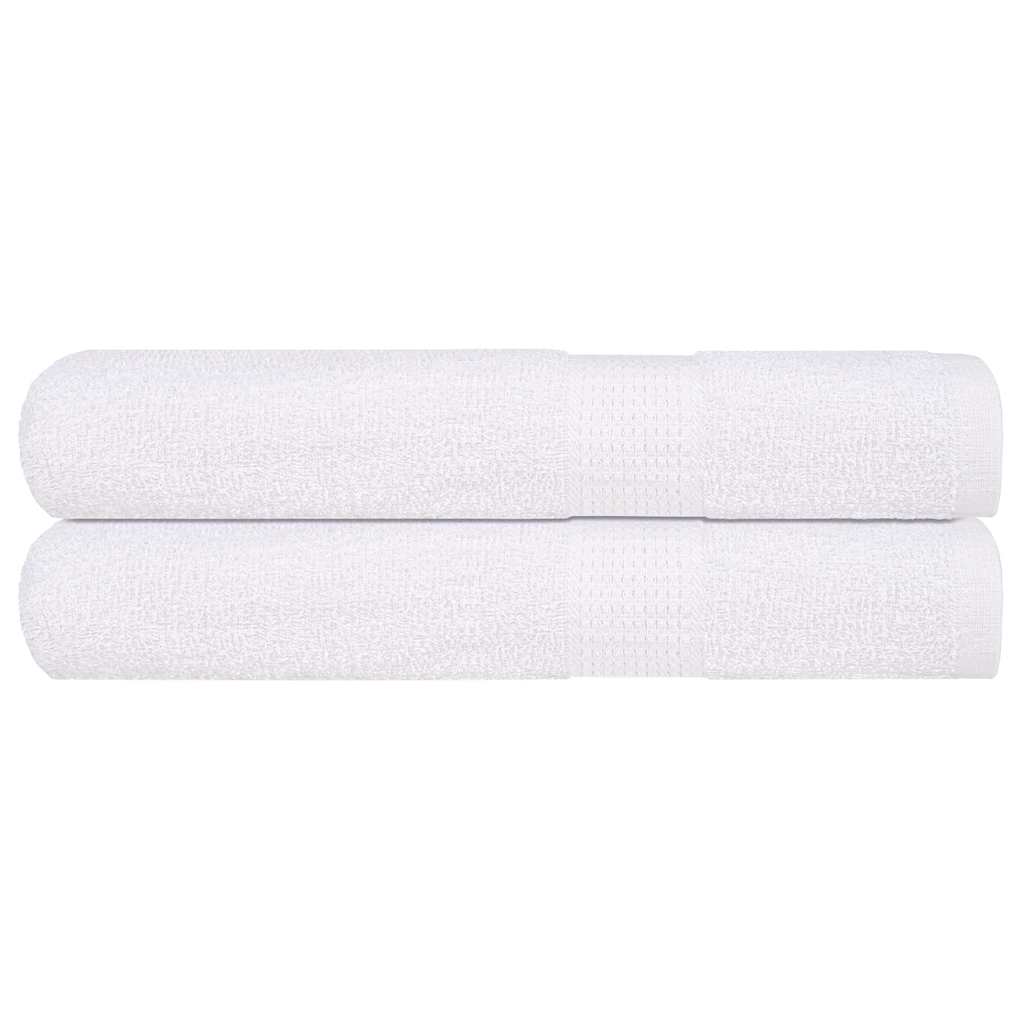 Ručnici za saunu FROGN 2 kom bijeli 80x200 cm 360 g/m²