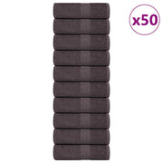 Ručnici za pranje FROGN 50 kom antracit 30x30 cm 360 g/m²