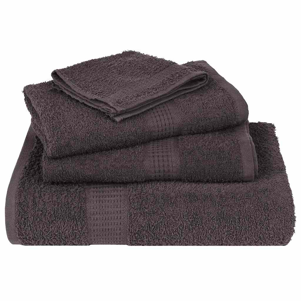 Ručnici za ruke FROGN 50 kom antracit 50x100 cm 360 g/m²