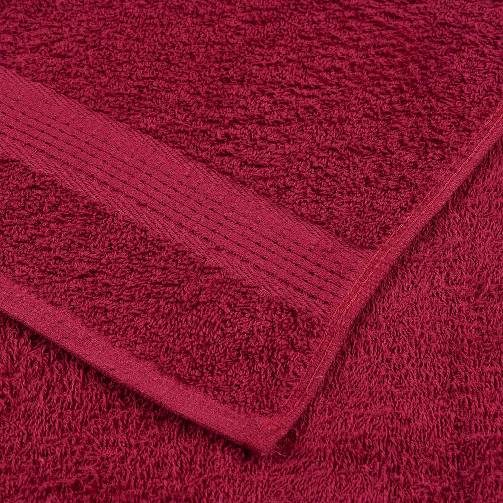 Ručnici za goste FROGN 4 kom. Bordo 30x50 cm 360 g/m²