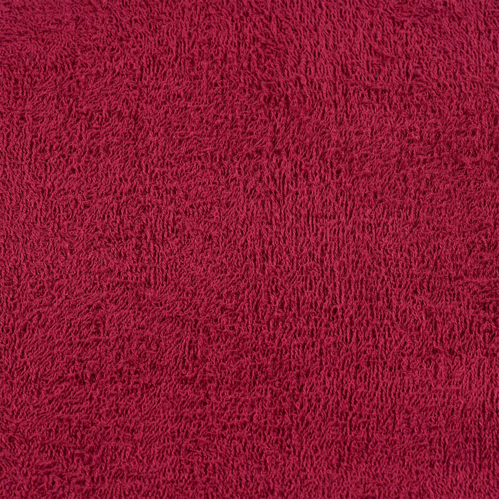 Ručnici za saunu FROGN 10 kom bordo 80x200 cm 360 g/m²