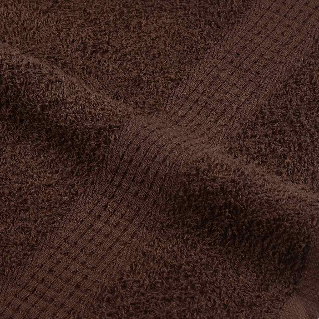 Ručnici za goste FROGN 2 kom. Smeđi 30x50 cm 360 g/m²