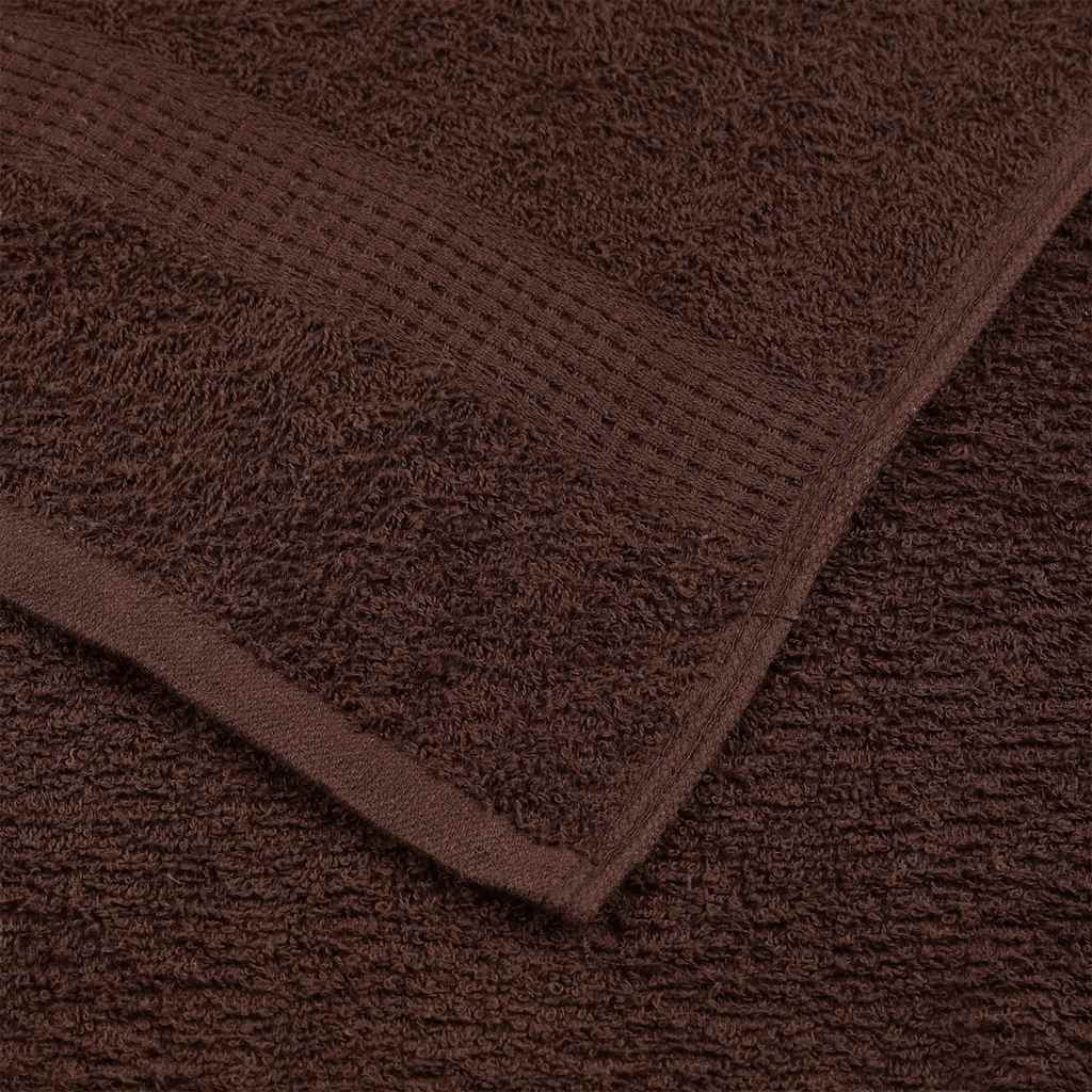 Ručnici za ruke FROGN 2 kom. Smeđi 50x100 cm 360 g/m²