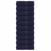 Ručnici za pranje FROGN 10 kom tamnoplave boje 30x30 cm 360 g/m²