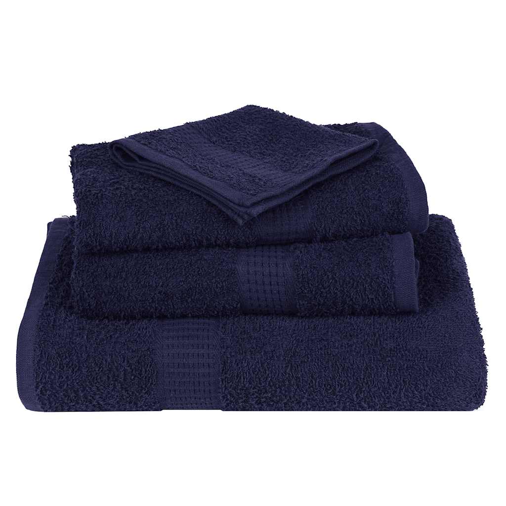Ručnici za pranje FROGN 10 kom tamnoplave boje 30x30 cm 360 g/m²