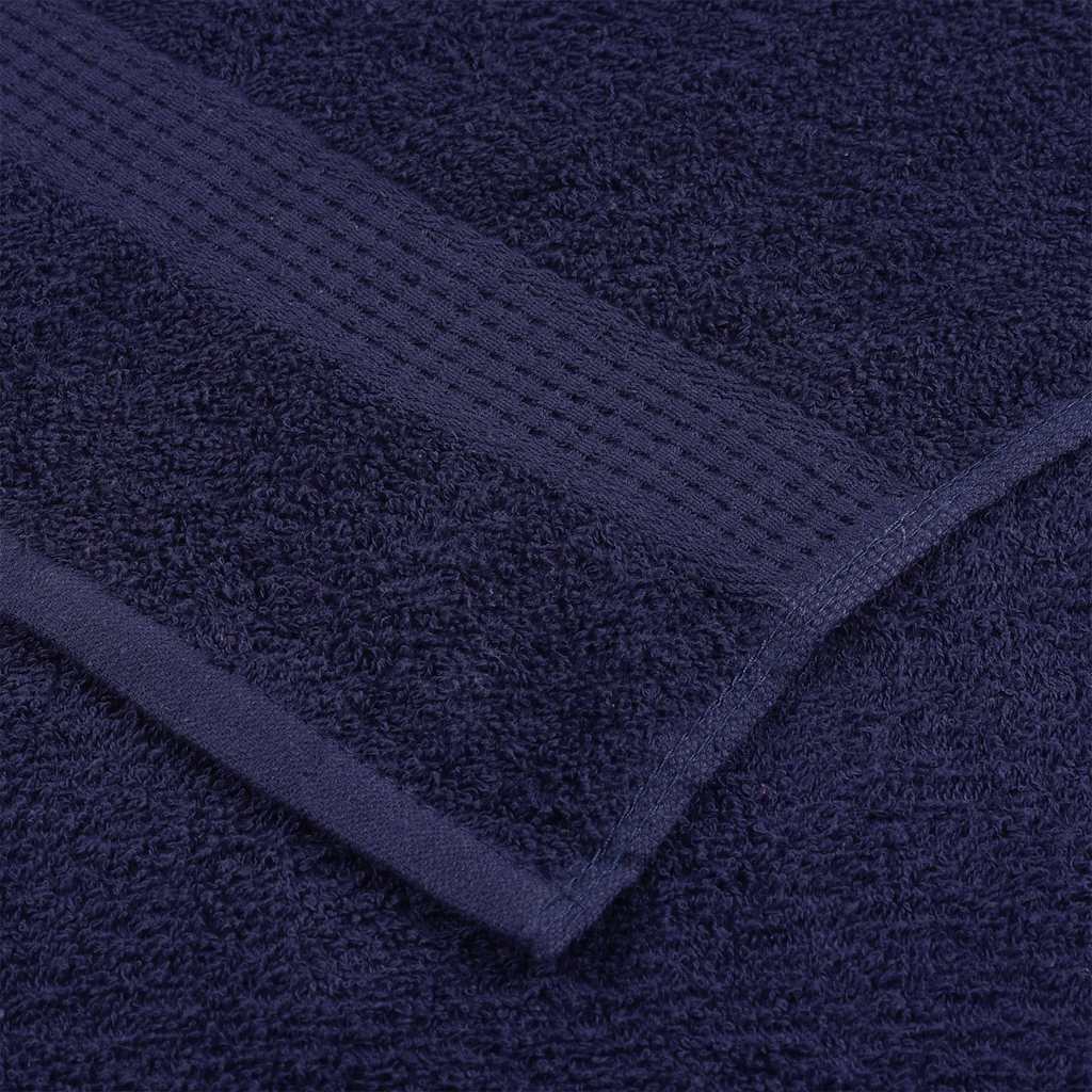 Ručnici za pranje FROGN 10 kom tamnoplave boje 30x30 cm 360 g/m²