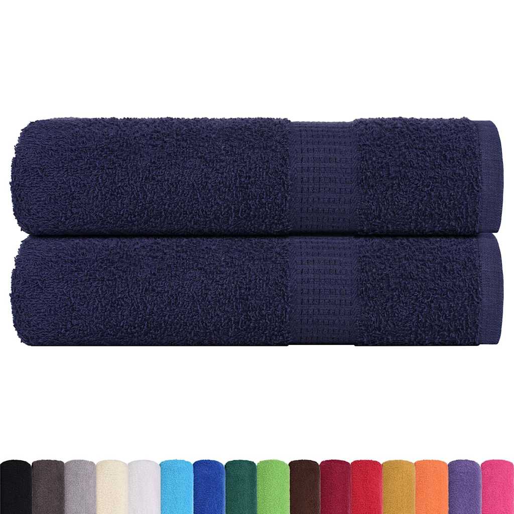 Ručnici za ruke FROGN 2 kom. tamnoplavi 50x100 cm 360 g/m²