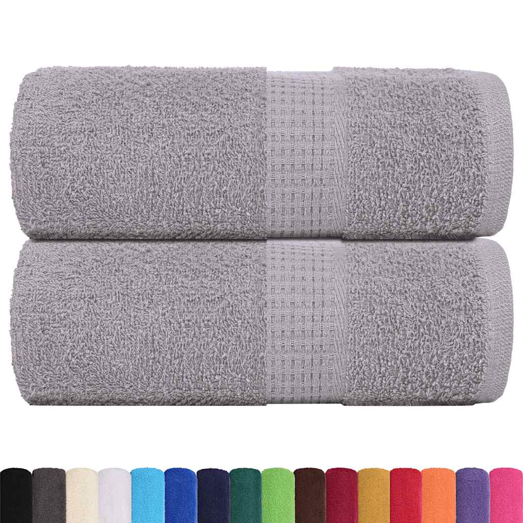 Ručnici za pranje FROGN 2 kom. sive 30x30 cm 360 g/m²