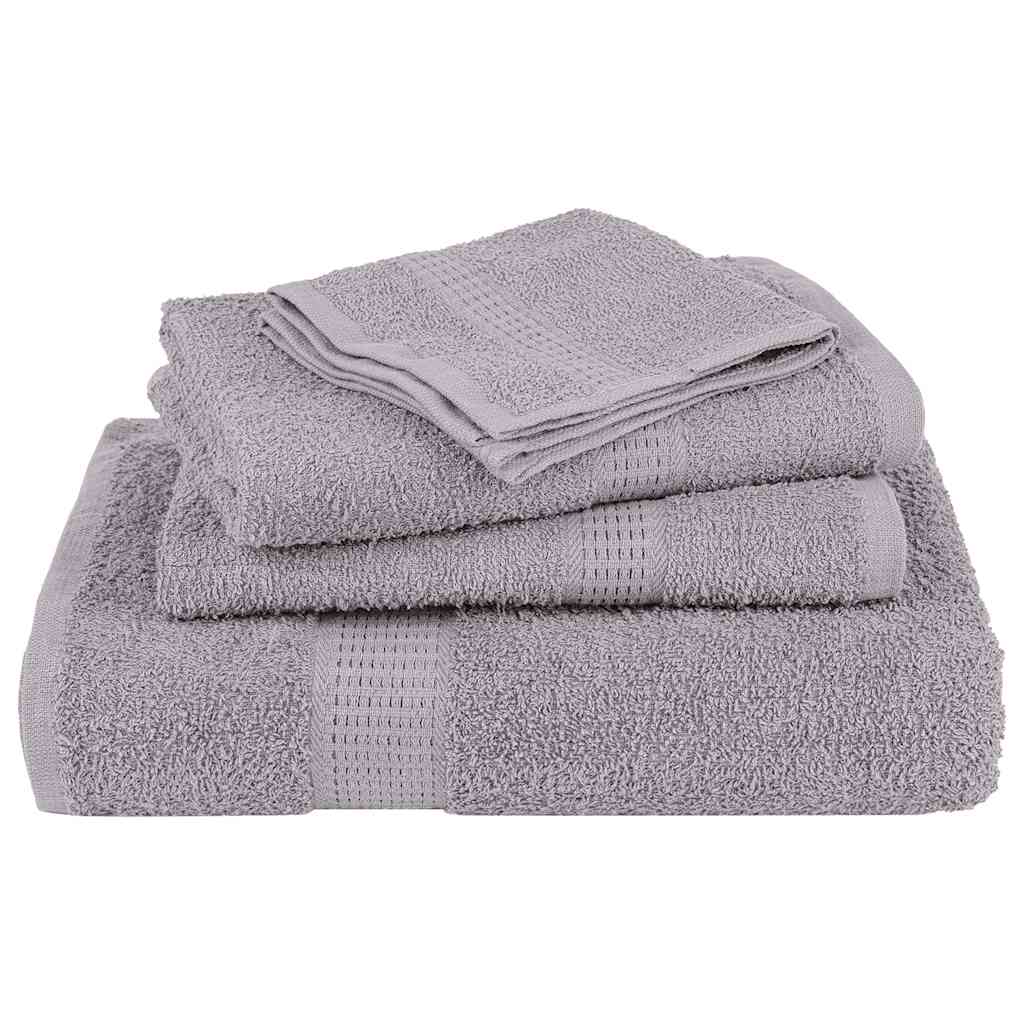 Ručnici za goste FROGN 10 kom. sivi 30x50 cm 360 g/m²