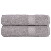 Ručnici za kupanje FROGN 2 kom sivi 100x150 cm 360 g/m²