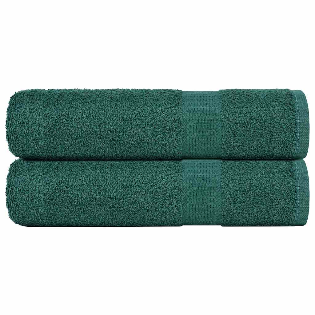 Ručnici za tuširanje FROGN 2 kom zeleni 70x140 cm 360 g/m²