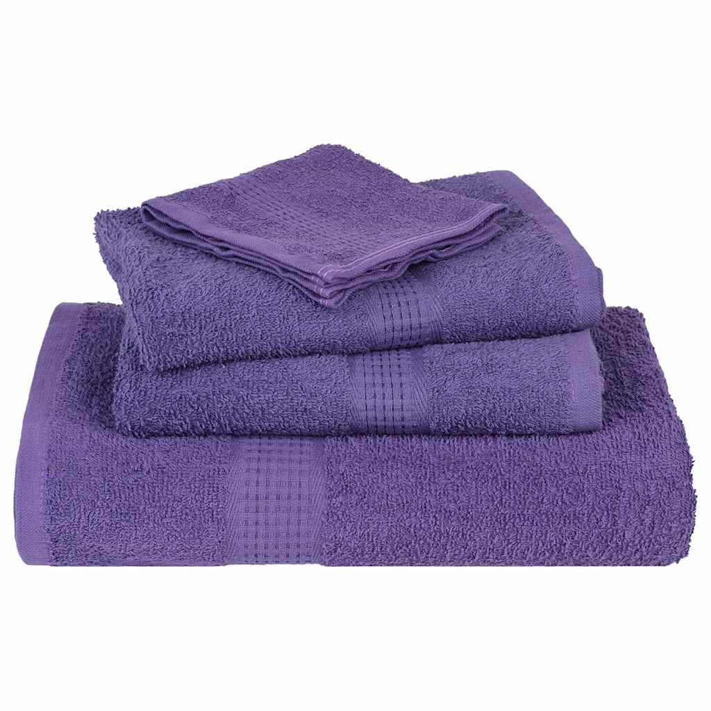 Ručnici za pranje FROGN 4 kom. ljubičaste 30x30 cm 360 g/m²