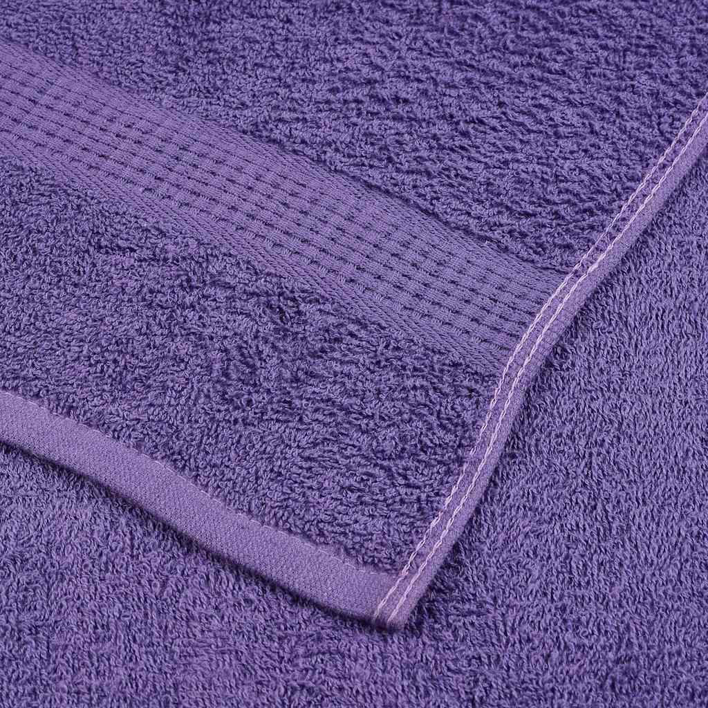 Ručnici za saunu FROGN 4 kom ljubičasti 80x200 cm 360 g/m²
