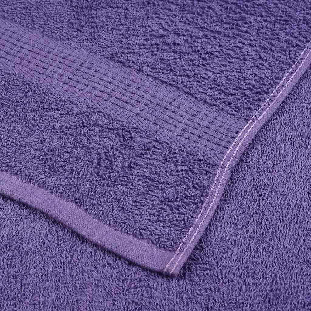 Ručnici za saunu FROGN 10 kom ljubičasti 80x200 cm 360 g/m²