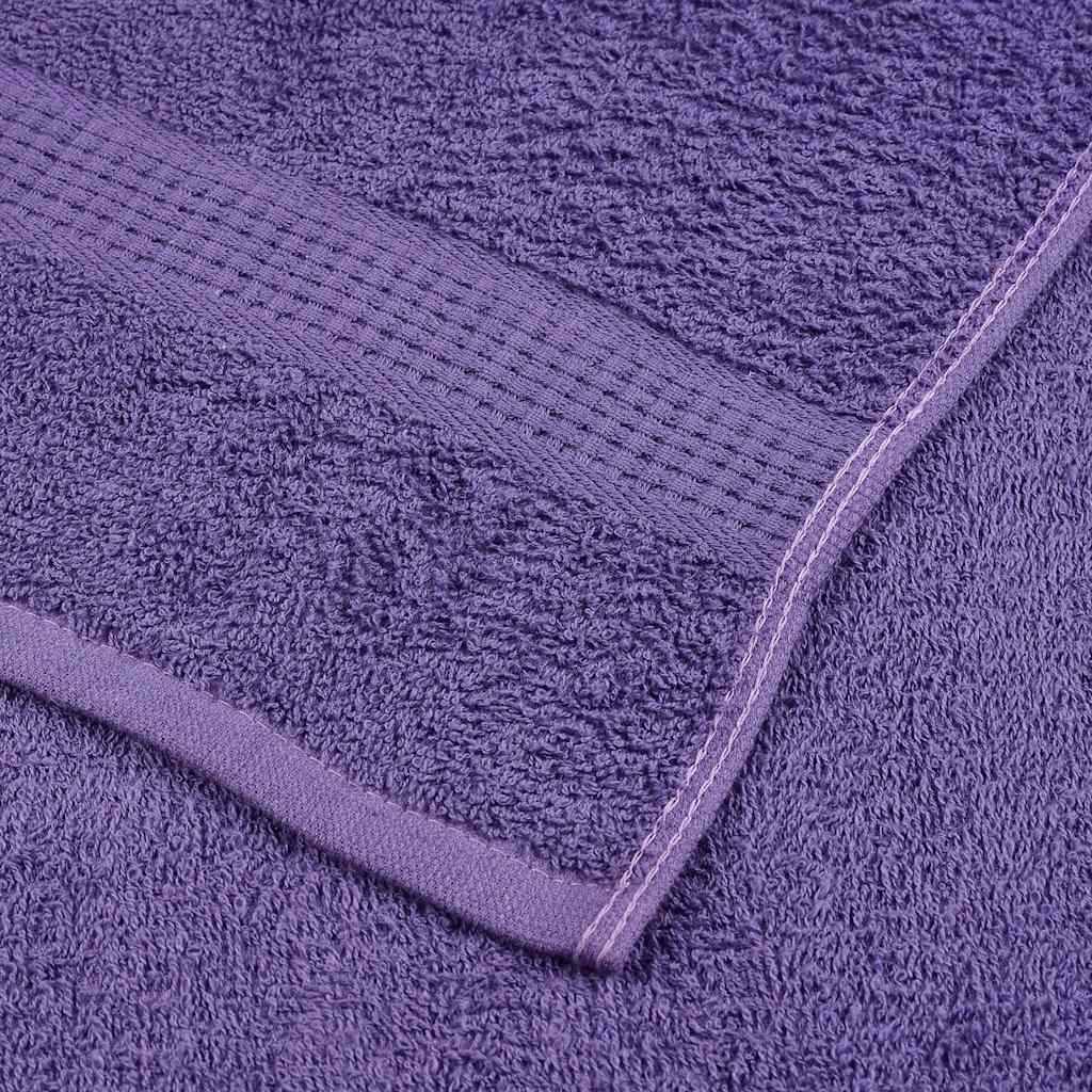 Ručnici FROGN 10 kom ljubičasti 100x200 cm 360 g/m²