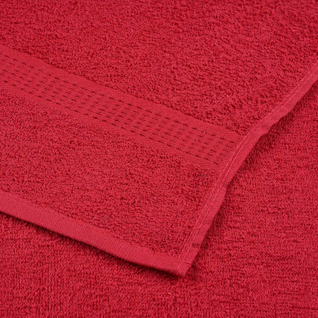 Ručnici za goste FROGN 10 kom. crveni 30x50 cm 360 g/m²