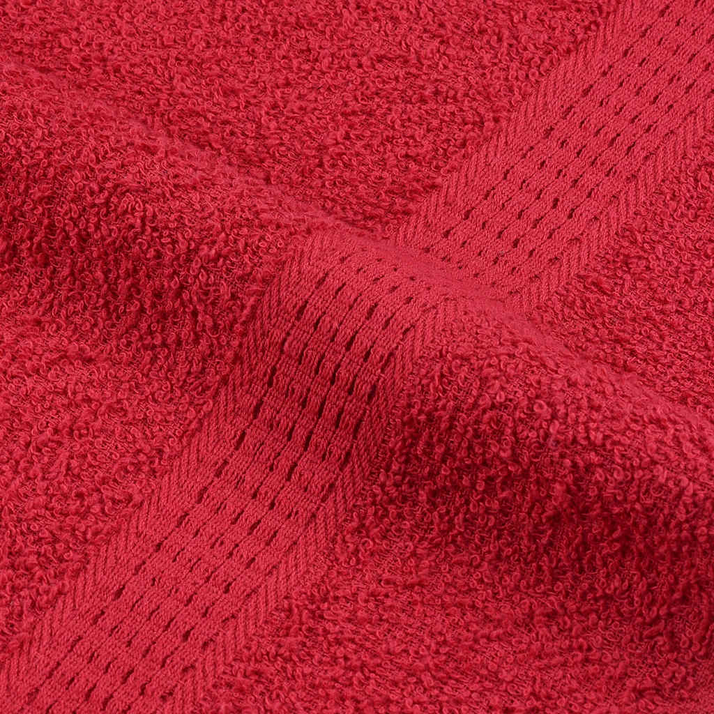 Ručnici za kupanje FROGN 4 kom crveni 100x150 cm 360 g/m²