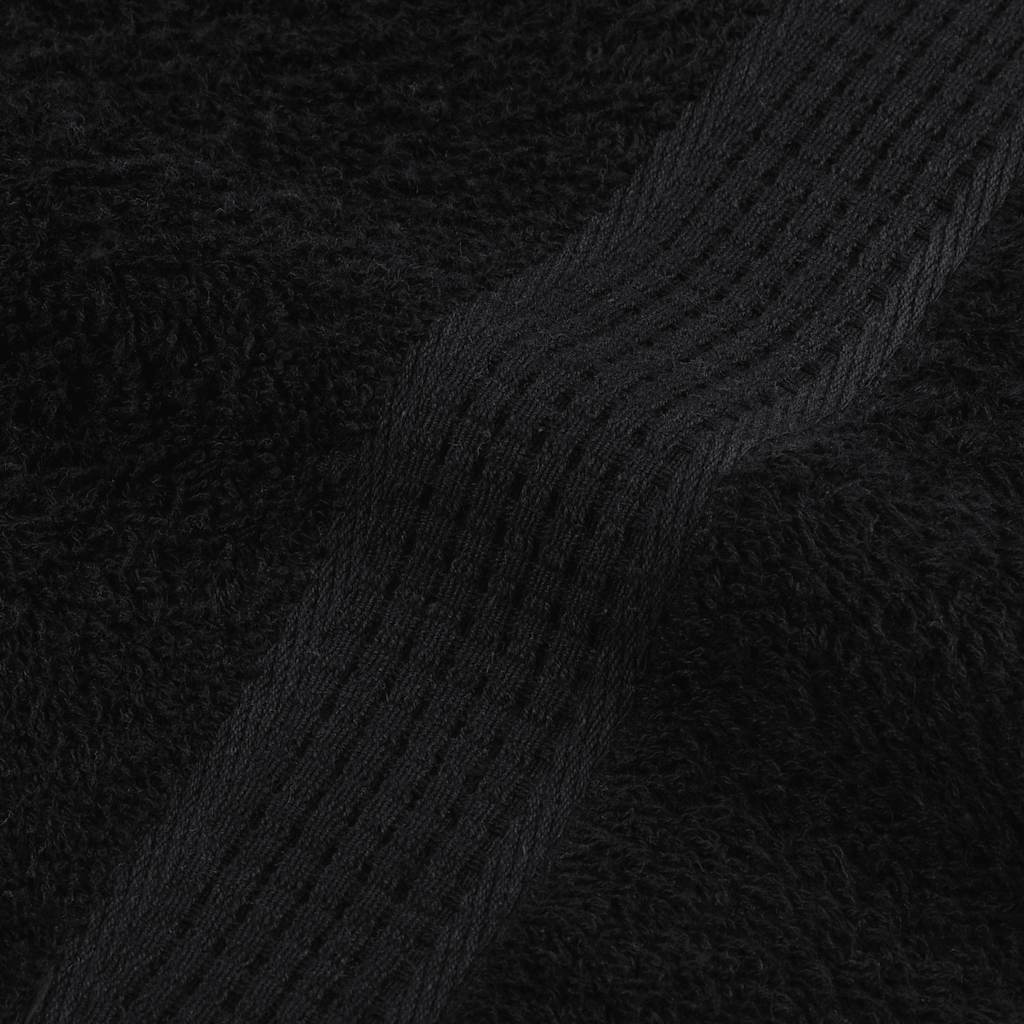 Ručnici za goste FROGN 2 kom. Crni 30x50 cm 360 g/m²