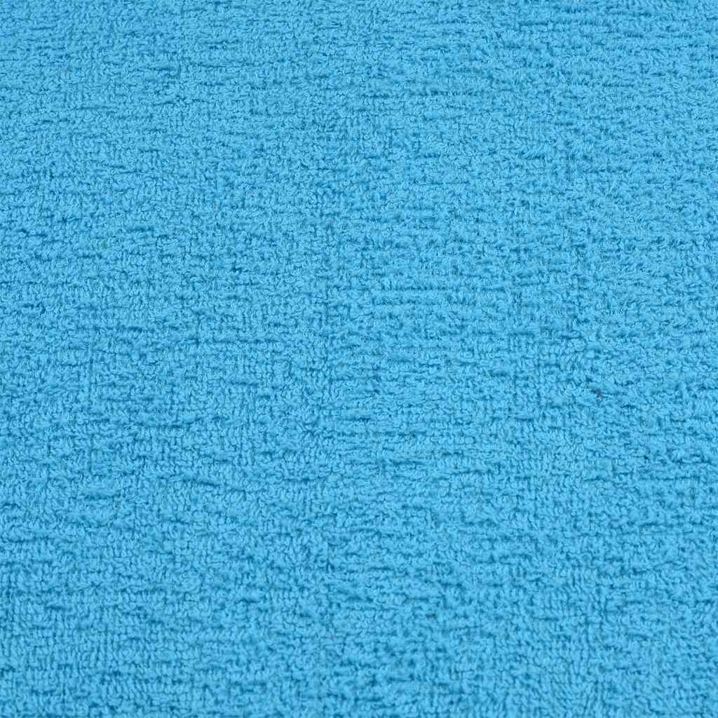 Ručnici za kupanje FROGN 10 kom tirkizni 100x150 cm 360 g/m²