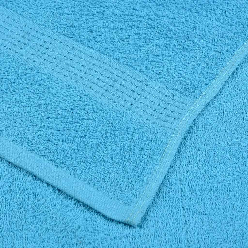 Ručnici za kupanje FROGN 10 kom tirkizni 100x150 cm 360 g/m²