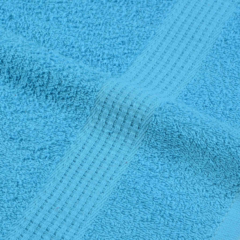 Ručnici FROGN 10 kom tirkizni 100x200 cm 360 g/m²