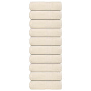 Ručnici za goste FROGN 10 kom. krem boje 30x50 cm 360 g/m²