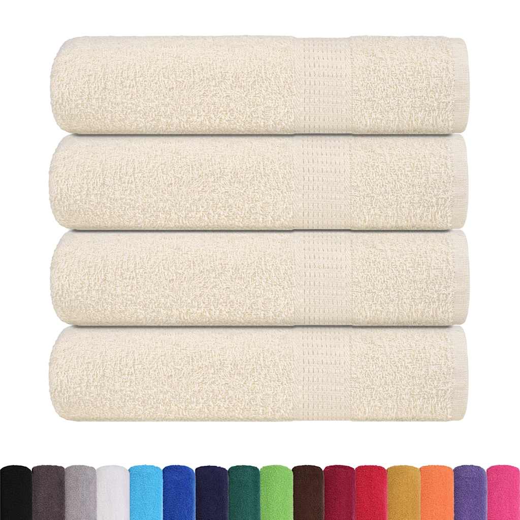 Ručnici za ruke FROGN 4 kom. krem 50x100 cm 360 g/m²
