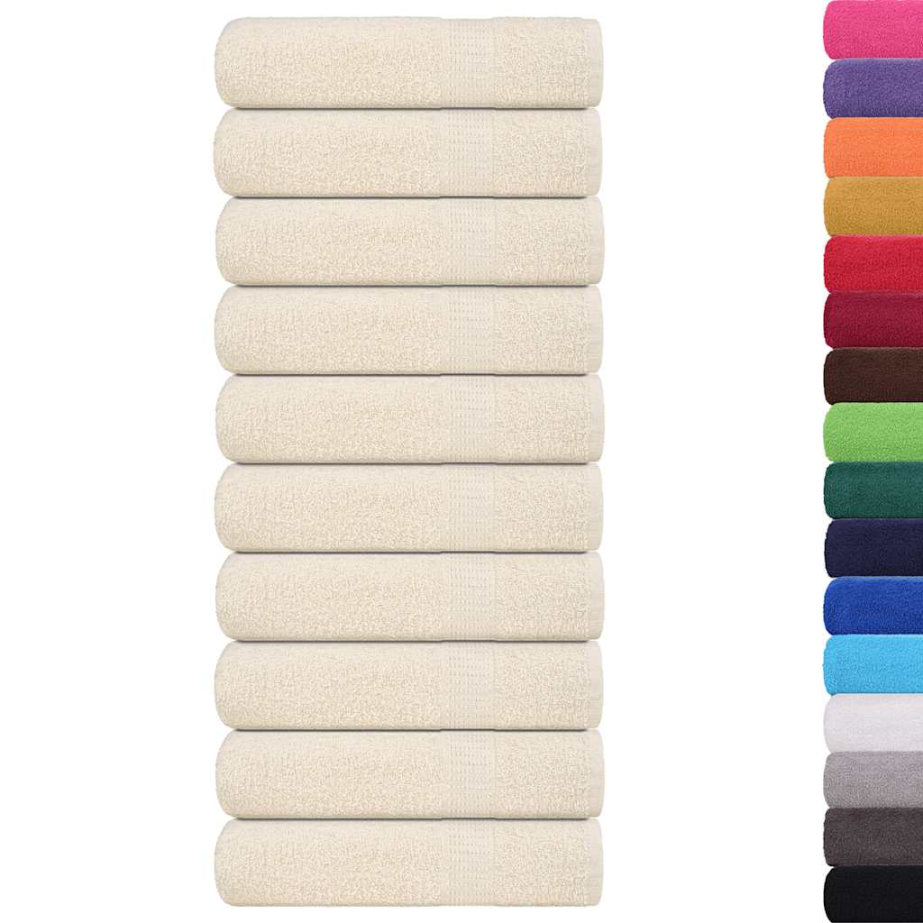 Ručnici za ruke FROGN 10 kom krem 50x100 cm 360 g/m²