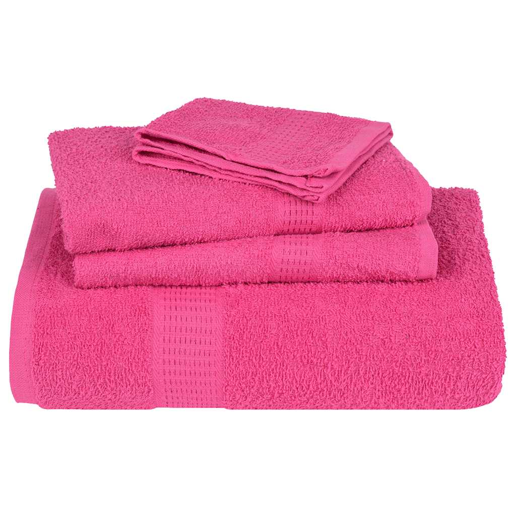Ručnici za pranje ŽABA 2 kom. Roze 30x30 cm 360 g/m²