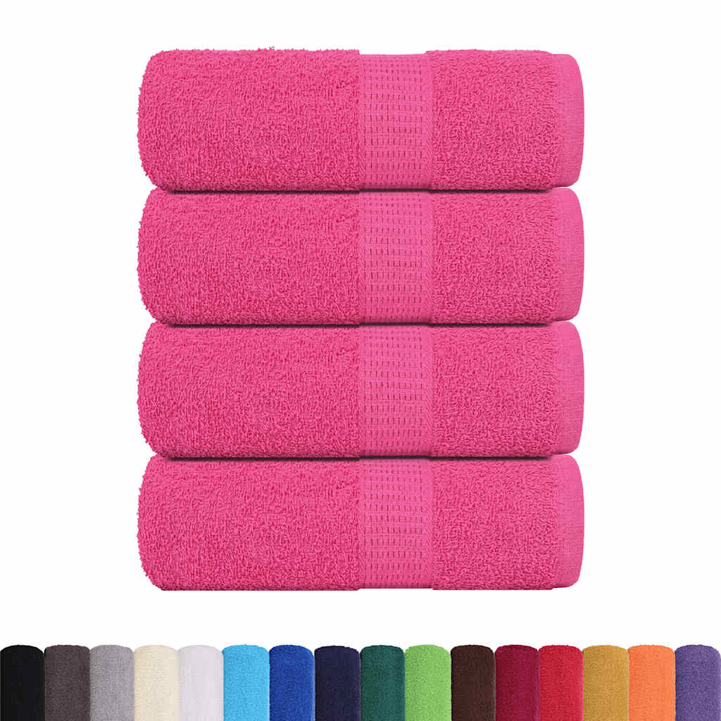 Ručnici za goste FROGN 4 kom. Roze 30x50 cm 360 g/m²