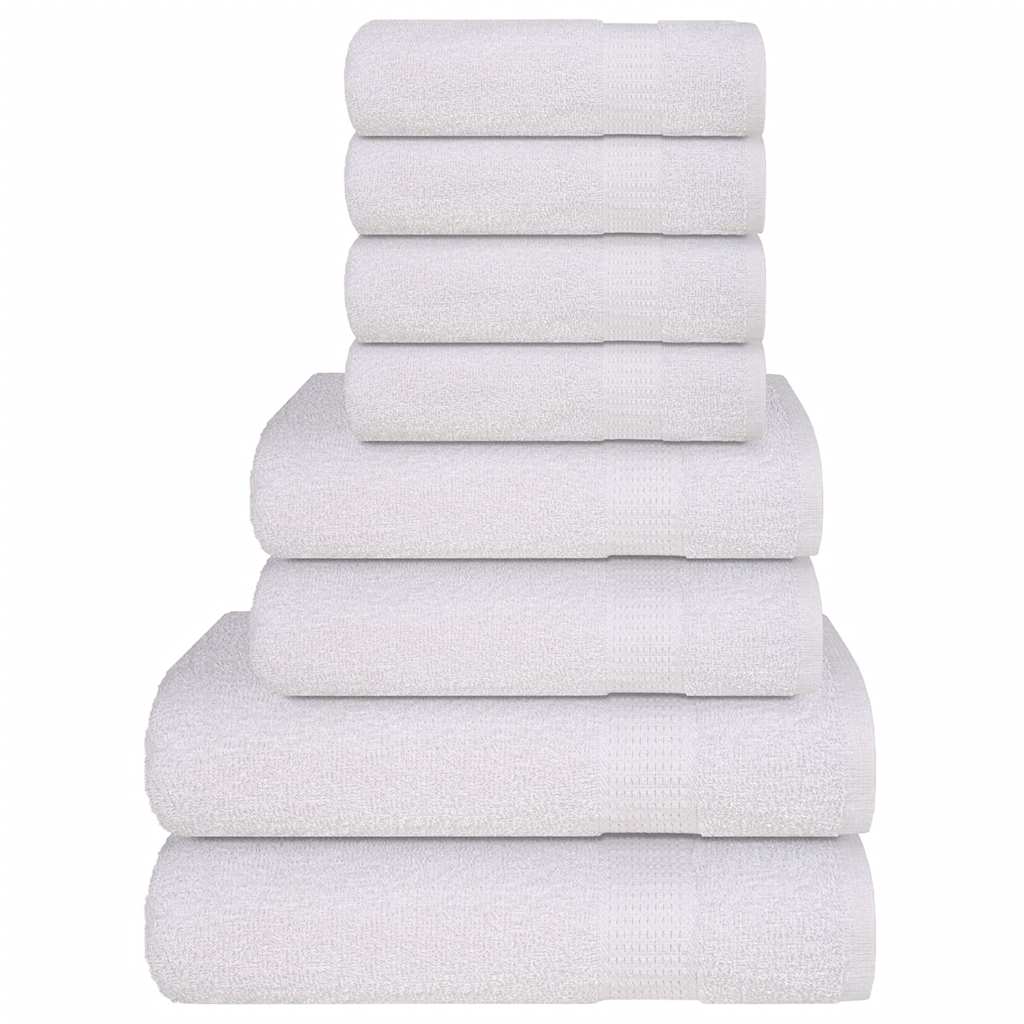 Set ručnika FROGN od 8 dijelova bijeli 360 g/m²