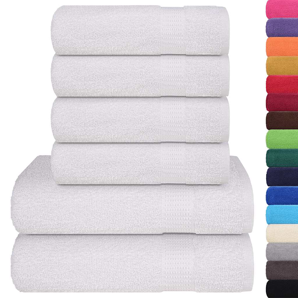 Set ručnika FROGN od 6 dijelova bijeli 360 g/m²