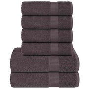 Set ručnika FROGN od 6 dijelova antracit 360 g/m²