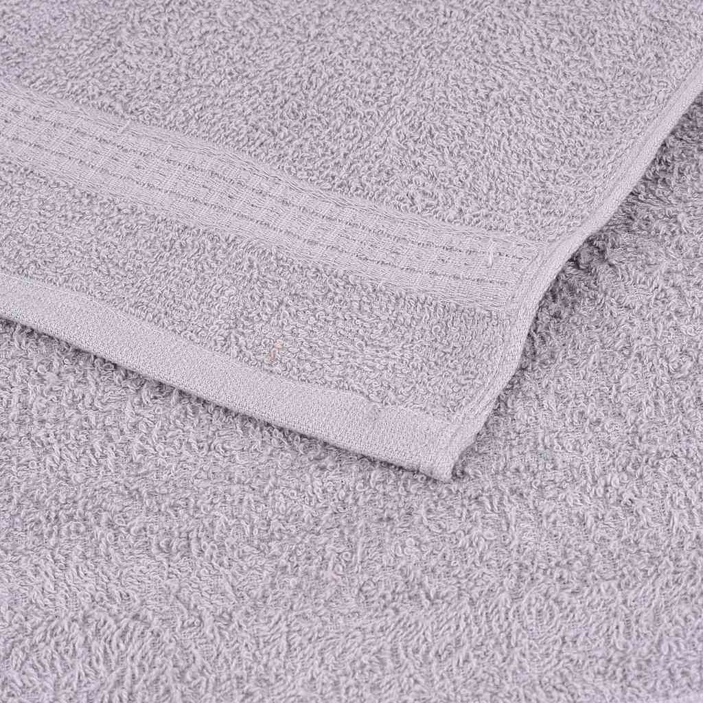 Set ručnika FROGN od 6 dijelova sivi 360 g/m²