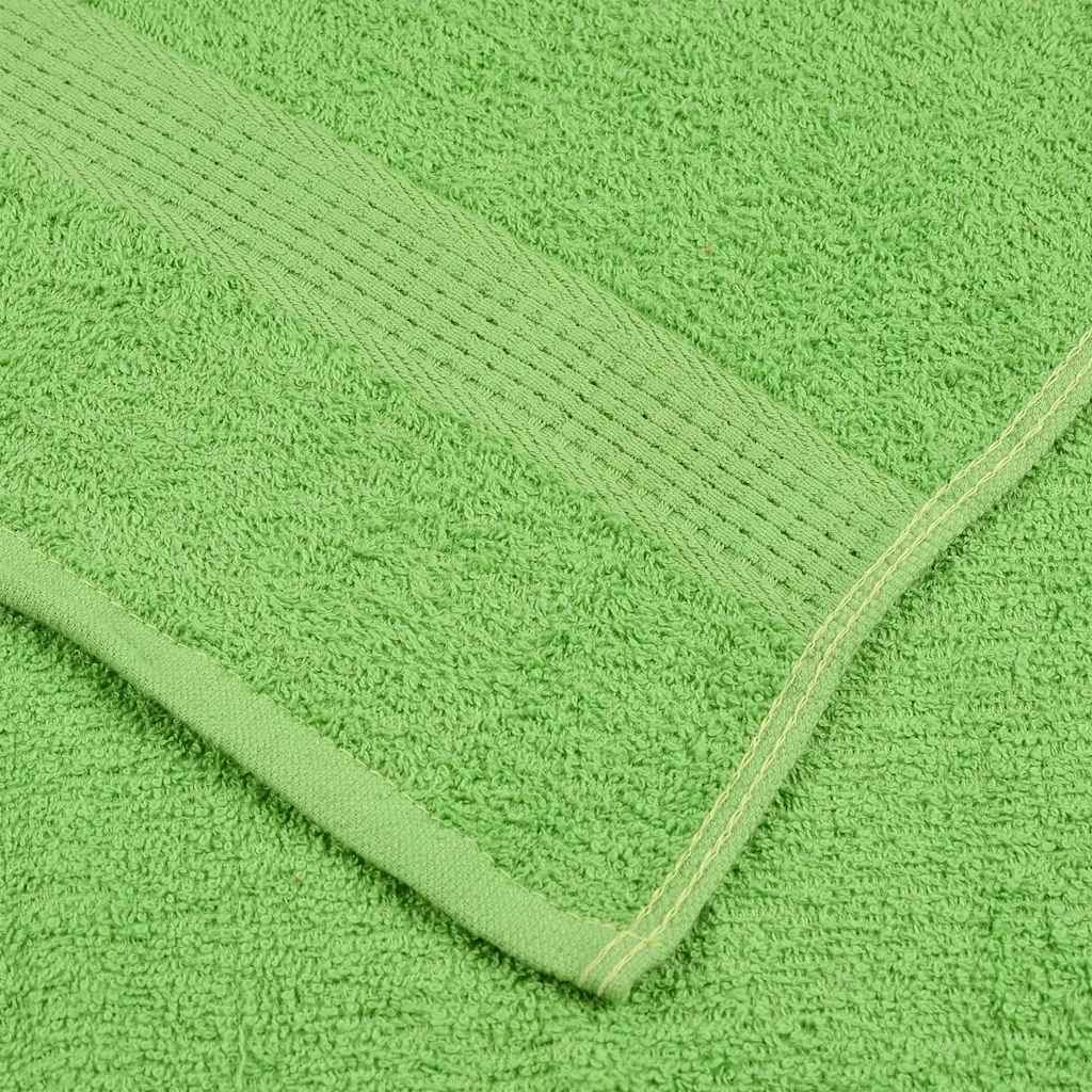 Set ručnika FROGN od 12 dijelova jabukasto zelene boje 360 g/m²