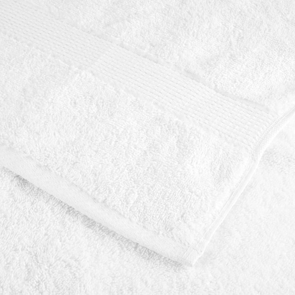 Premium ručnici za pranje SOLUND 2 kom. Bijeli 30x30 cm 600 g/m²