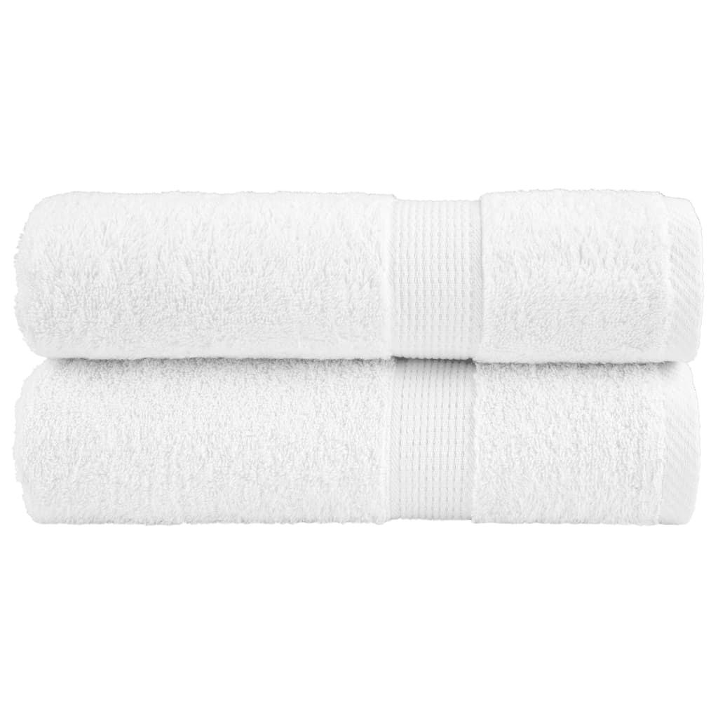 Premium ručnici za ruke SOLUND 2 kom. Bijeli 50x100 cm 600 g/m²