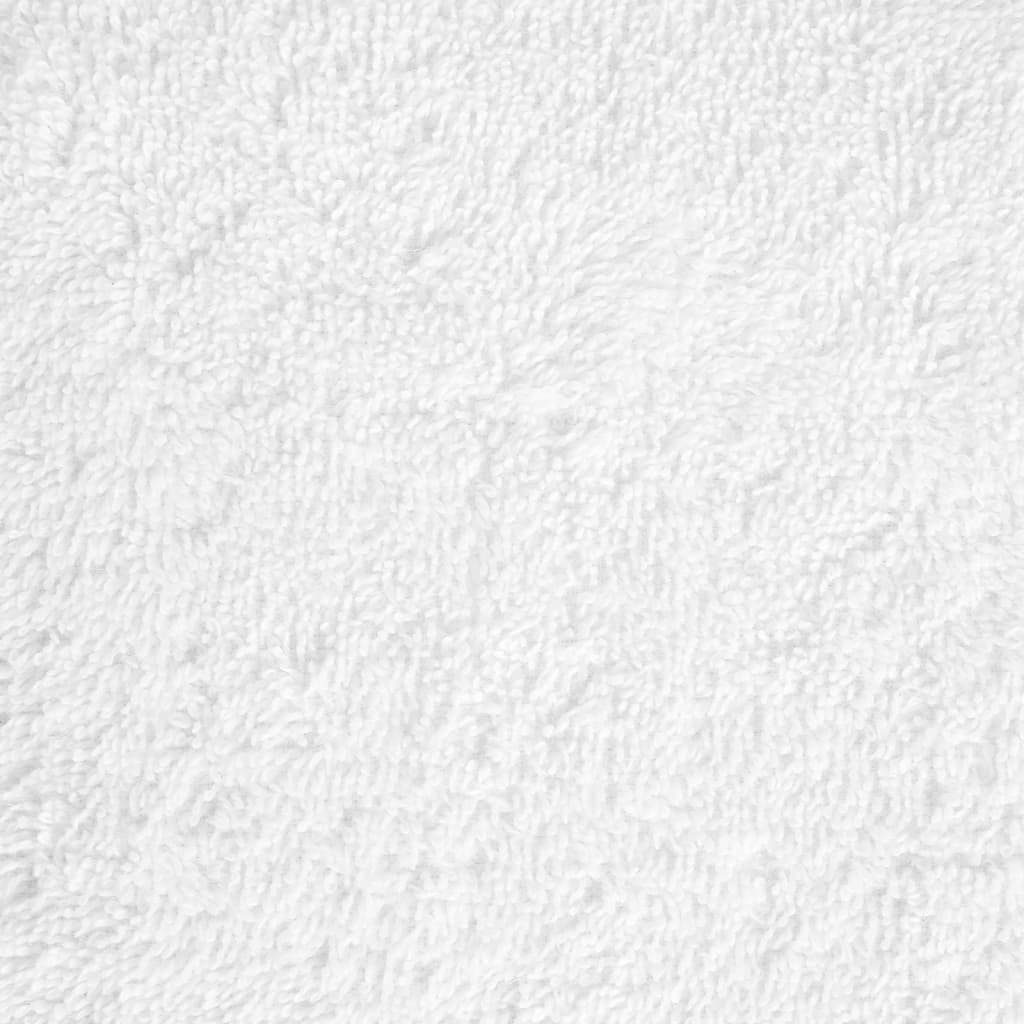 Ručnici SOLUND 25 kom bijeli 100 x 200 cm 600 gsm