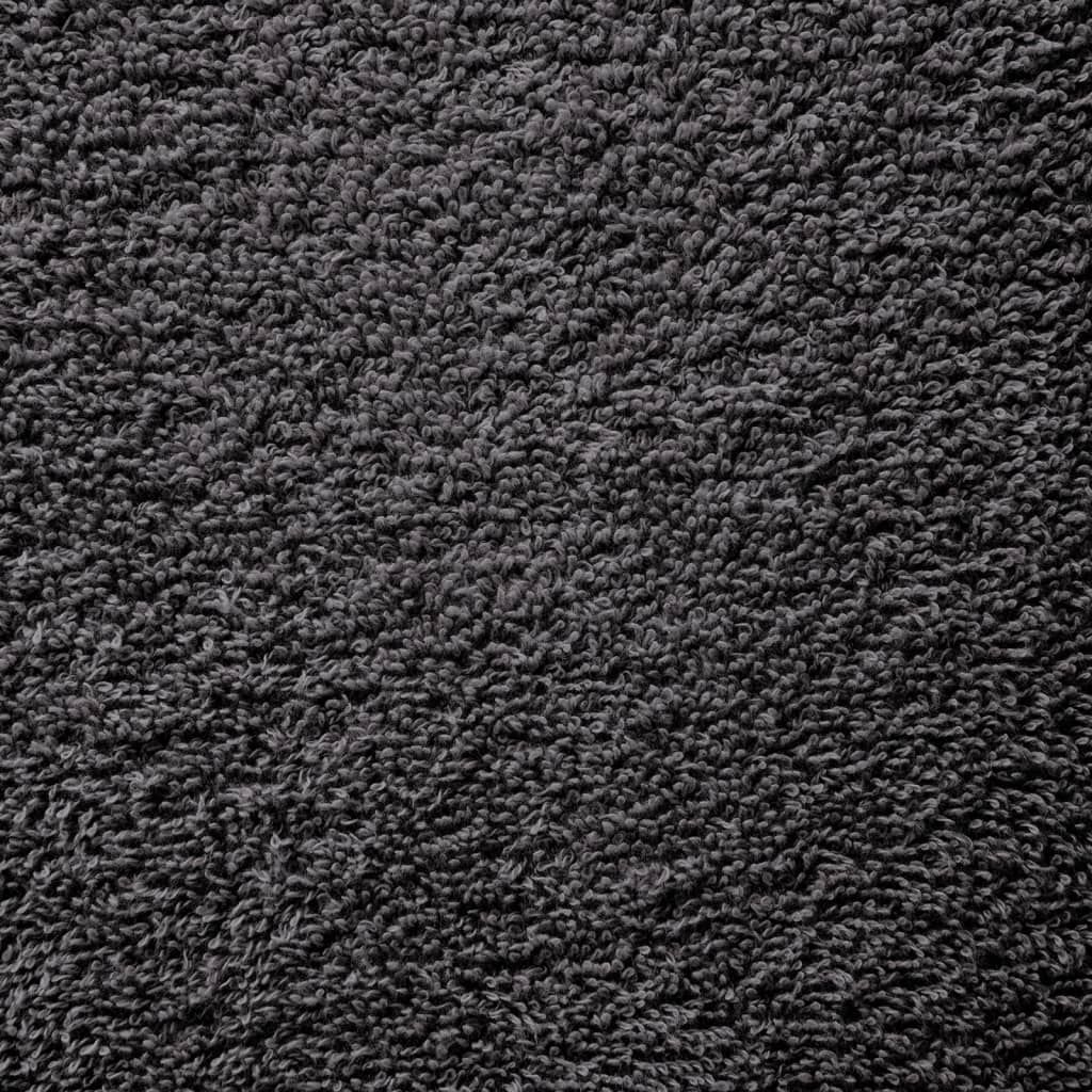 Premium ručnici za pranje SOLUND 4 kom. antracit 30x30 cm 600 g/m²