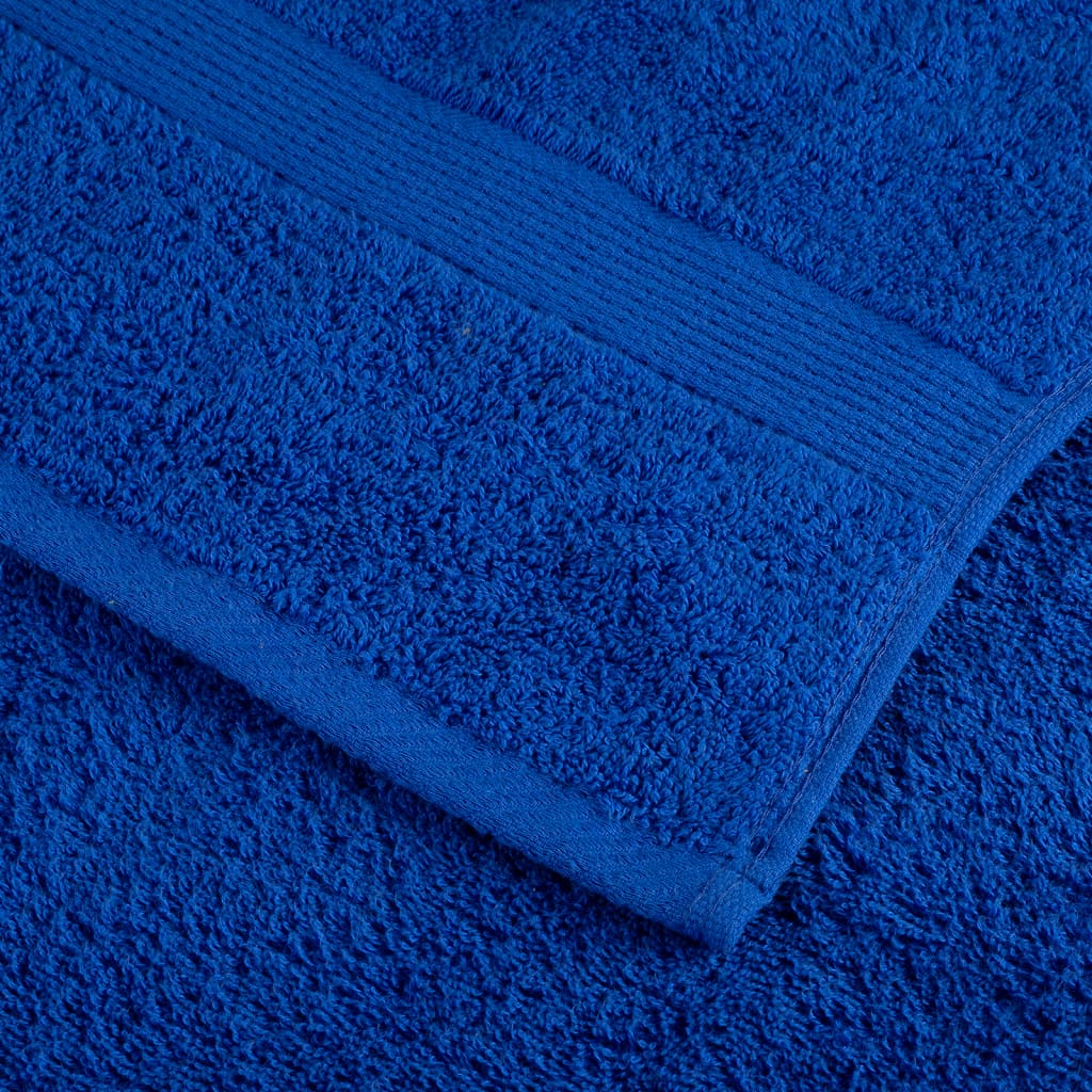 Ručnici za tuširanje SOLUND 4 kom plavi 70x140 cm 600 gsm