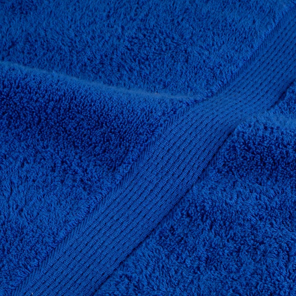 Ručnici za tuširanje SOLUND 4 kom plavi 70x140 cm 600 gsm