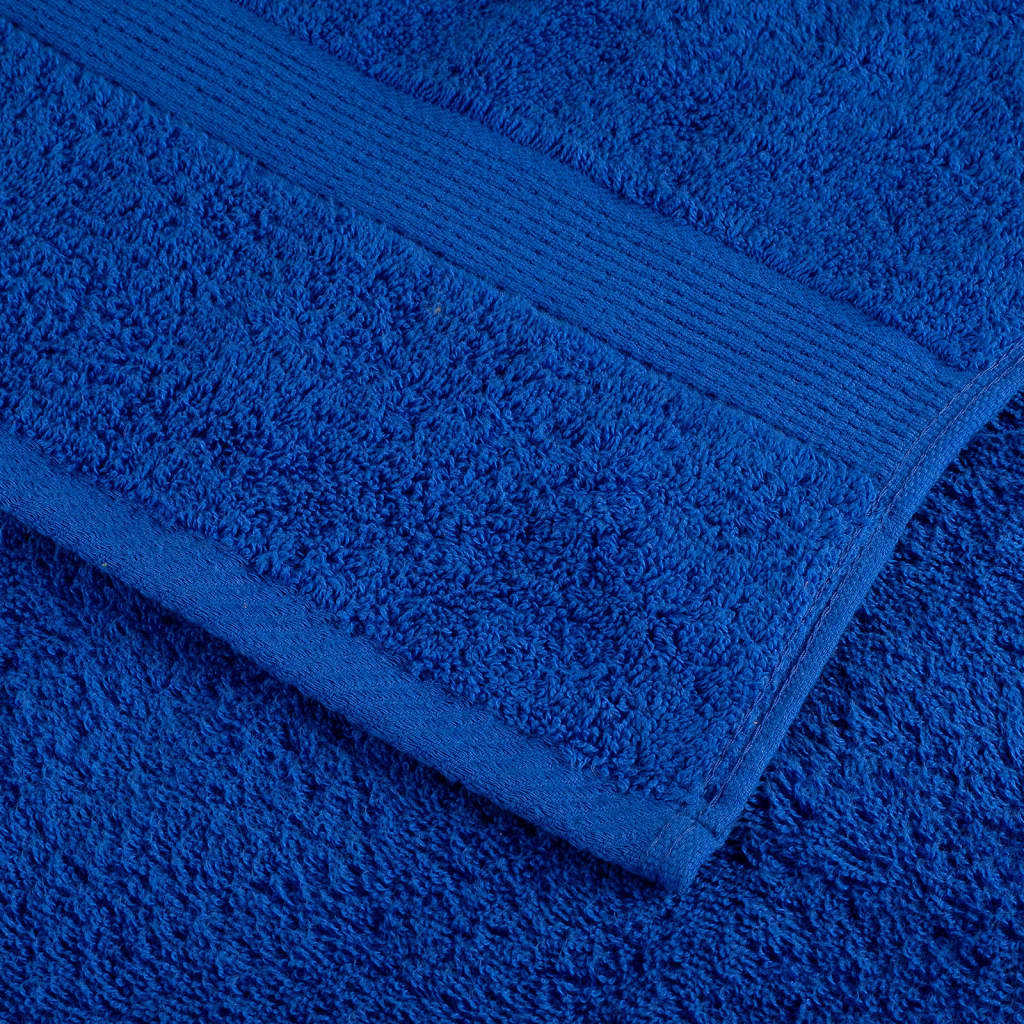 Ručnici za tuširanje SOLUND 10 kom plavi 70x140 cm 600 gsm