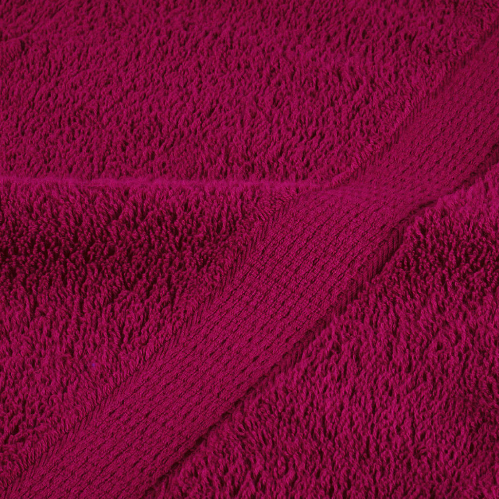 Ručnici SOLUND 4 kom bordo 100 x 200 cm 600 gsm