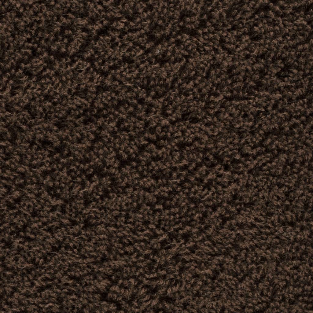 Ručnici za kupanje SOLUND 10 kom smeđi 100 x 150 cm 600 gsm