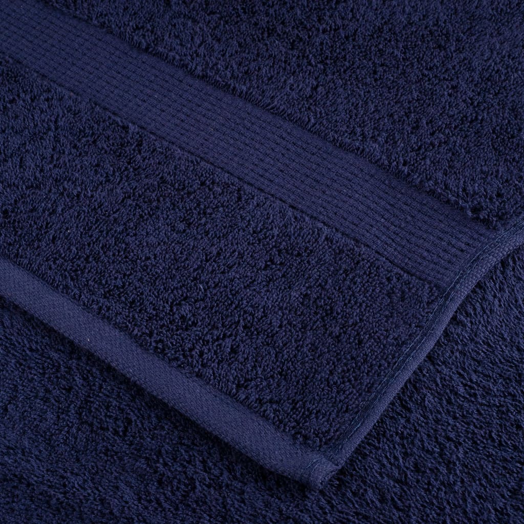 Premium ručnici za pranje SOLUND 2 kom. tamnoplave 30x30 cm 600 g/m²